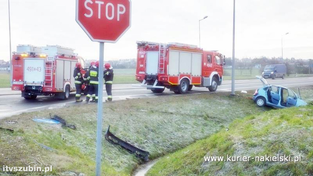 Czarna seria na obodnicy Nakła