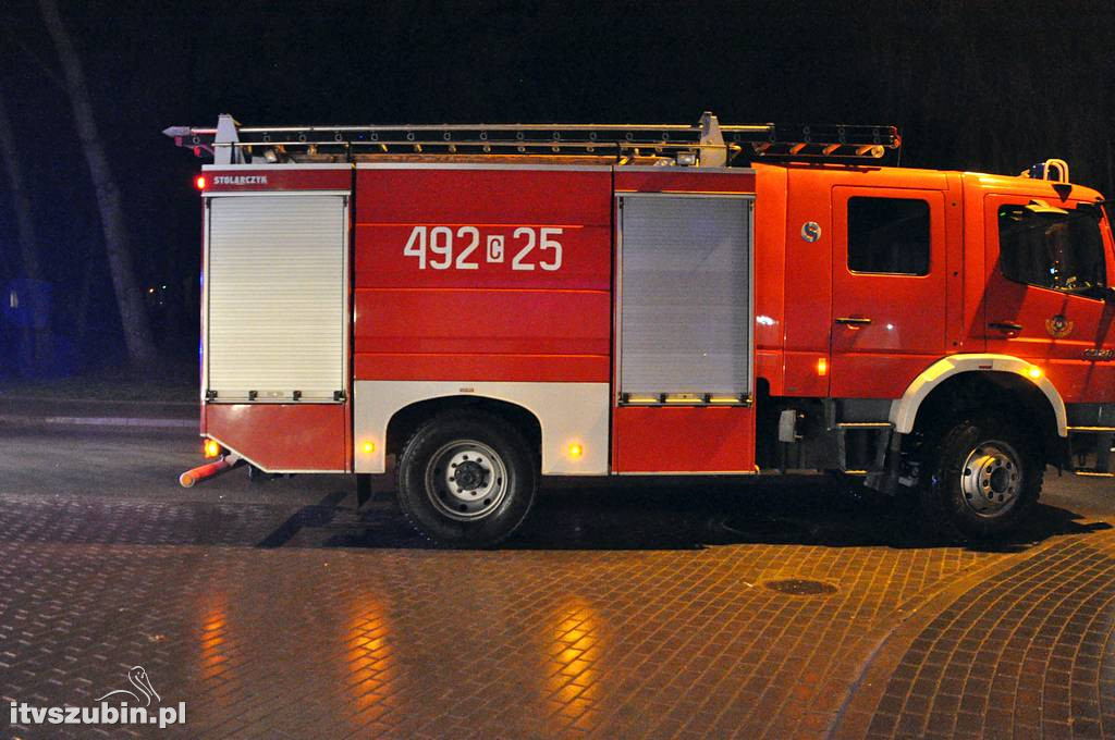 Pożar domu w Rynarzewie