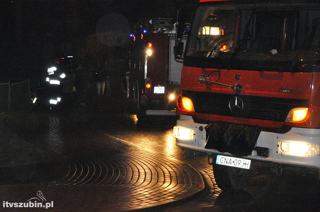 Pożar domu w Rynarzewie