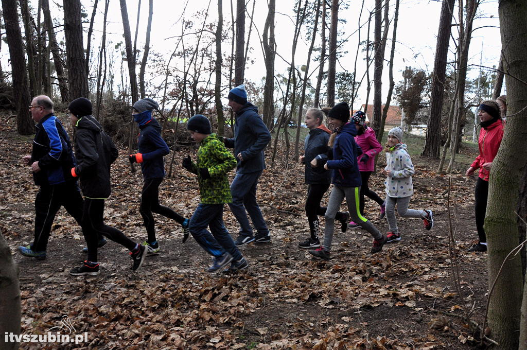 Pierwszy trening biegaczy UKB w Nowy Roku 2018