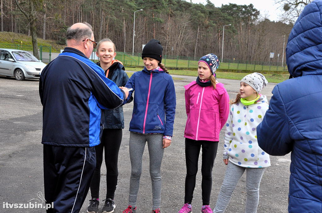 Pierwszy trening biegaczy UKB w Nowy Roku 2018