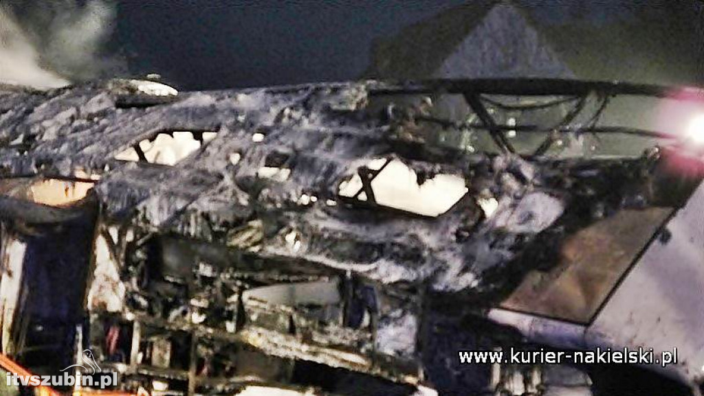 Pożar na terenie autozłomu