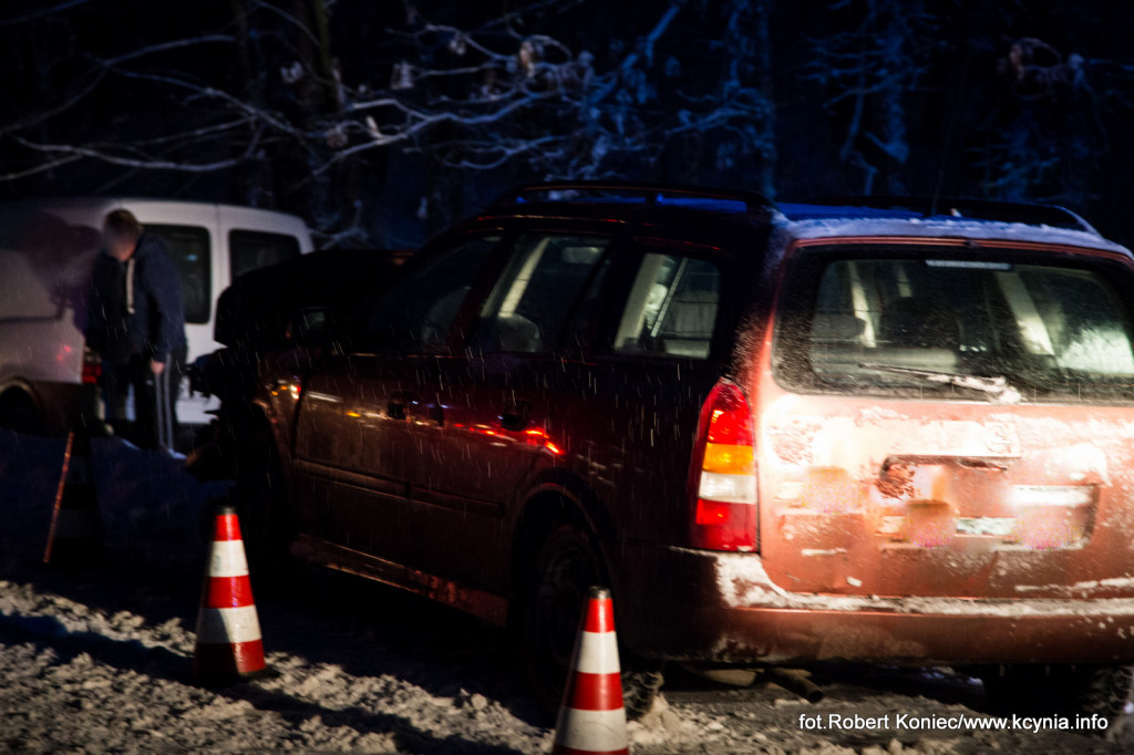 Czołówka na drodze wojewódzkiej 241
