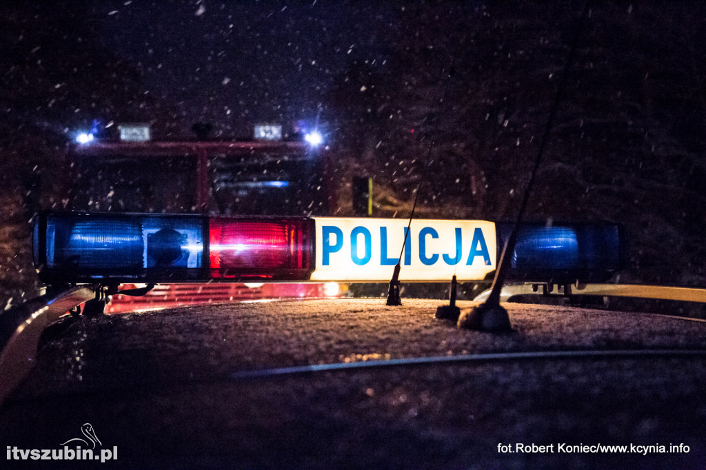Czołówka na drodze wojewódzkiej 241