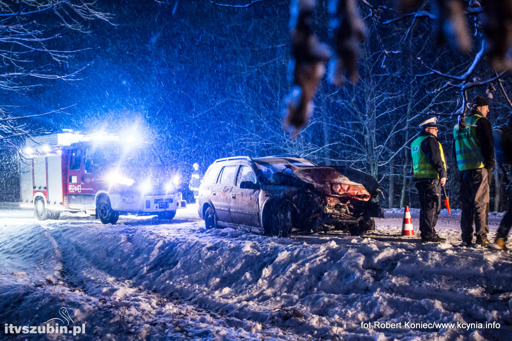 Czołówka na drodze wojewódzkiej 241