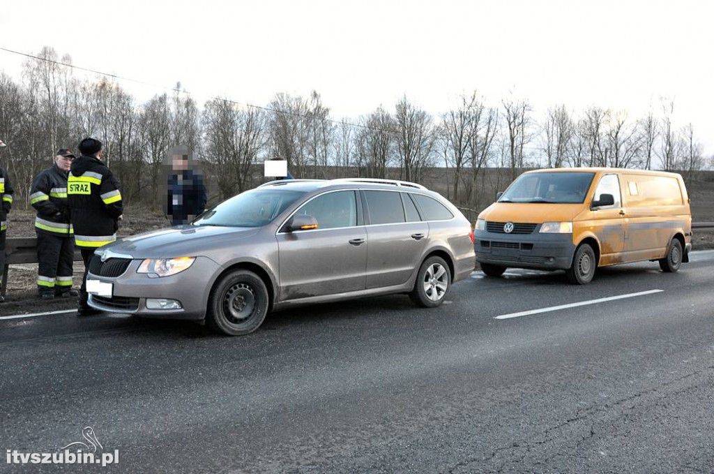 Kolizja w Szkocji DK5