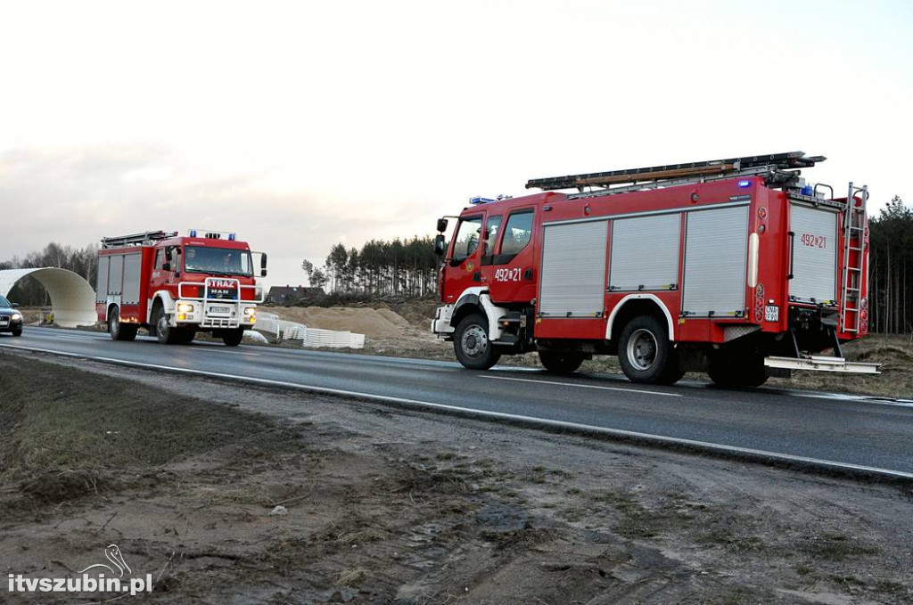 Kolizja w Szkocji DK5
