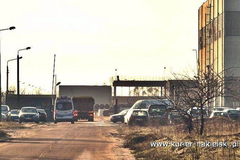 Poparzony mężczyzna trafił do szpitala