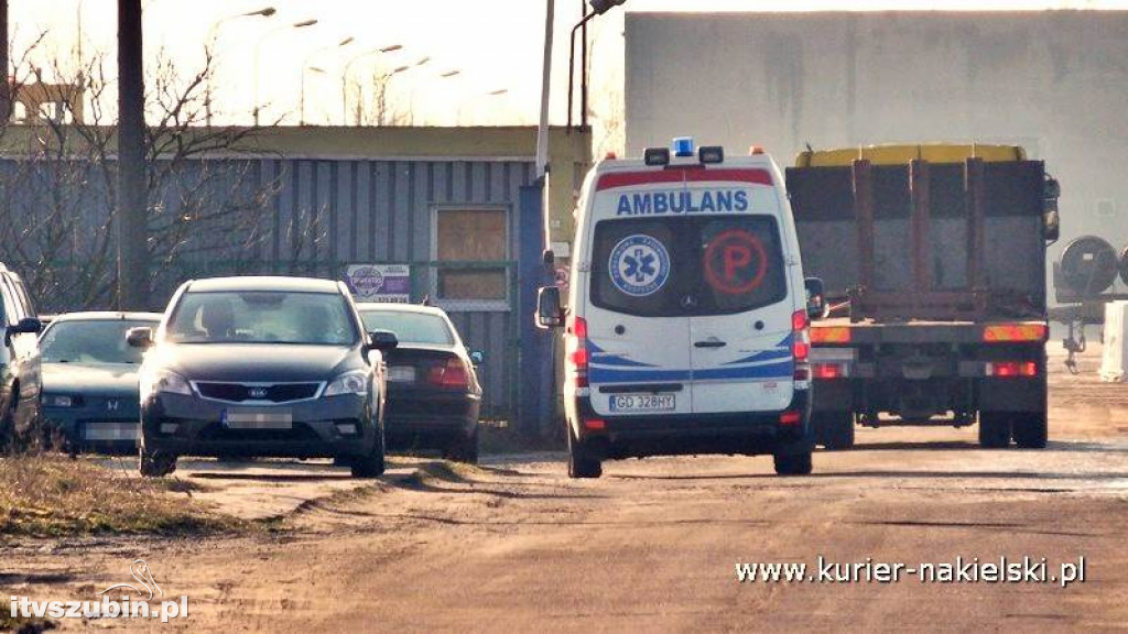 Poparzony mężczyzna trafił do szpitala