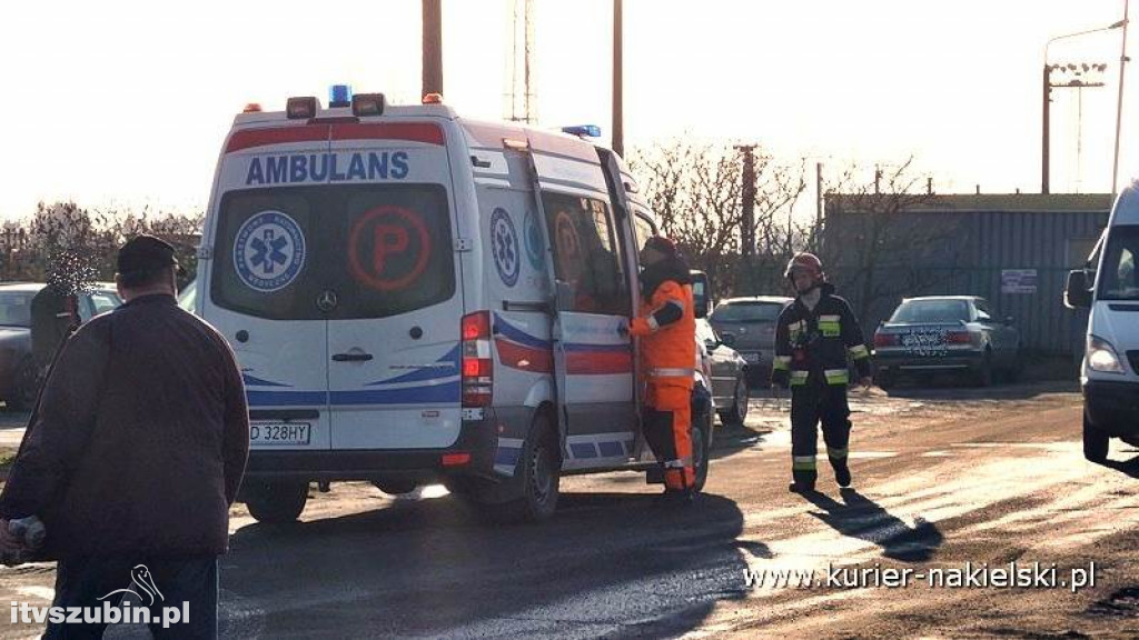 Poparzony mężczyzna trafił do szpitala