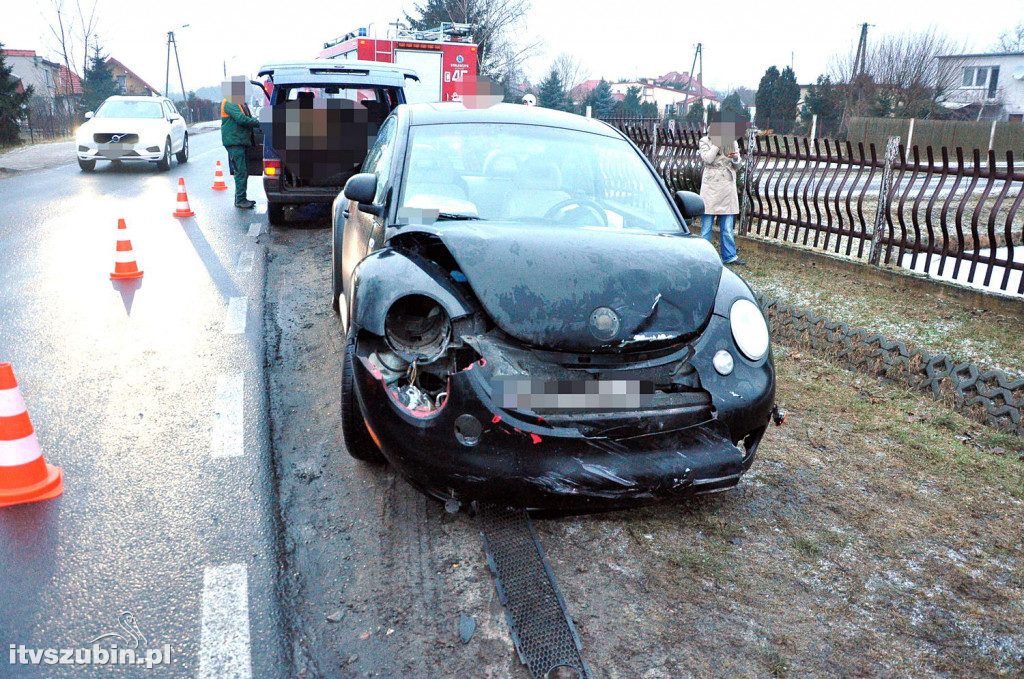 Poniedziałkowe zdarzenia drogowe