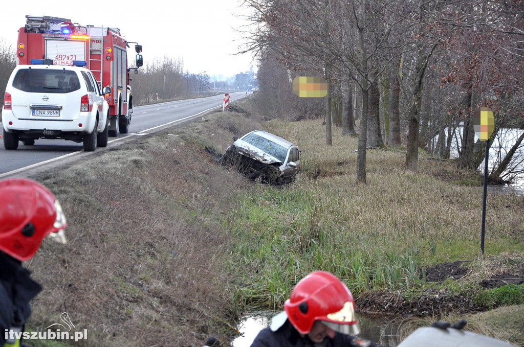 Poniedziałkowe zdarzenia drogowe