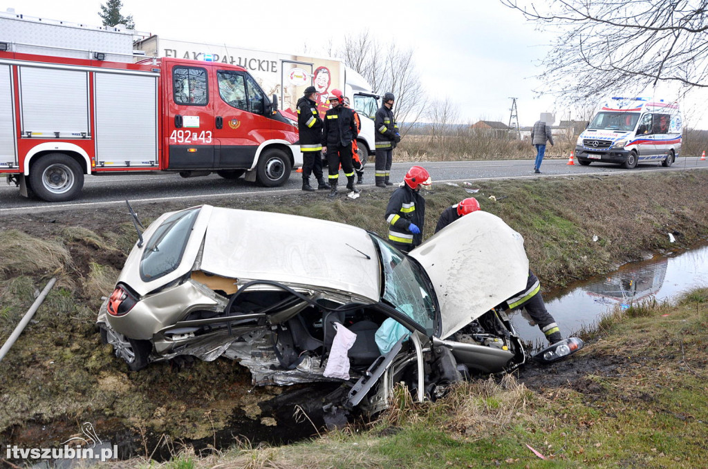 Poniedziałkowe zdarzenia drogowe
