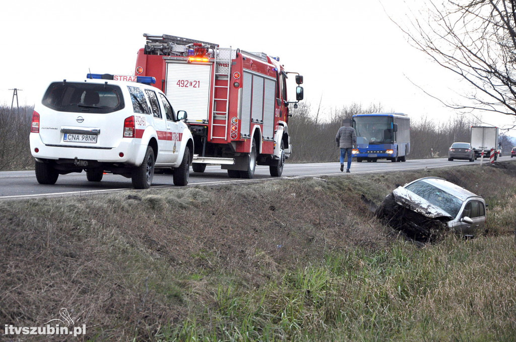 Poniedziałkowe zdarzenia drogowe