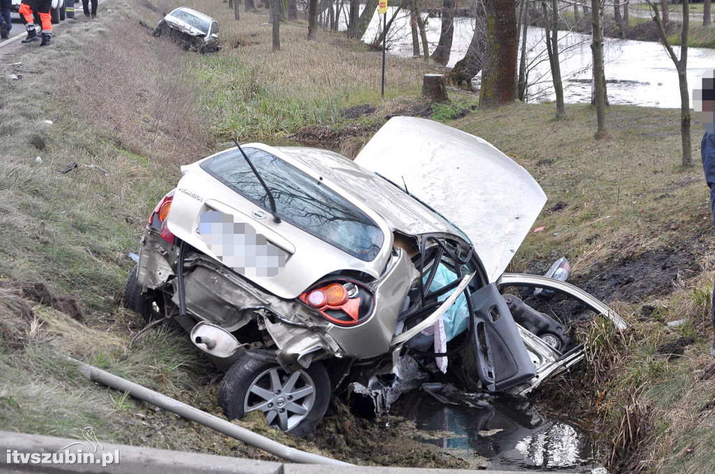 Poniedziałkowe zdarzenia drogowe
