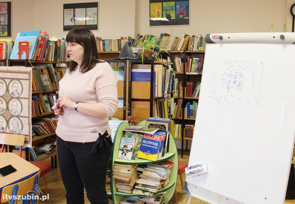 Po chińsku w szubińskiej bibliotece