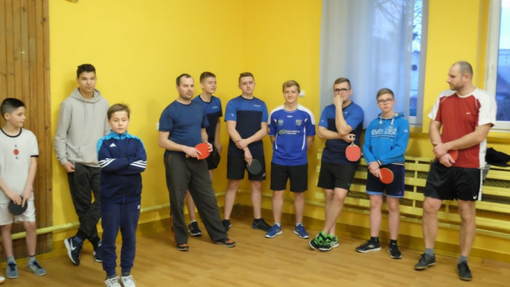 Turniej Tenisa Stołowego - Ferie Zimowe
