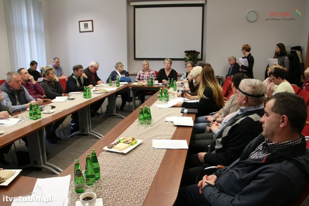 Sołtysi spotkali się w Urzędzie Miejskim w Szubinie