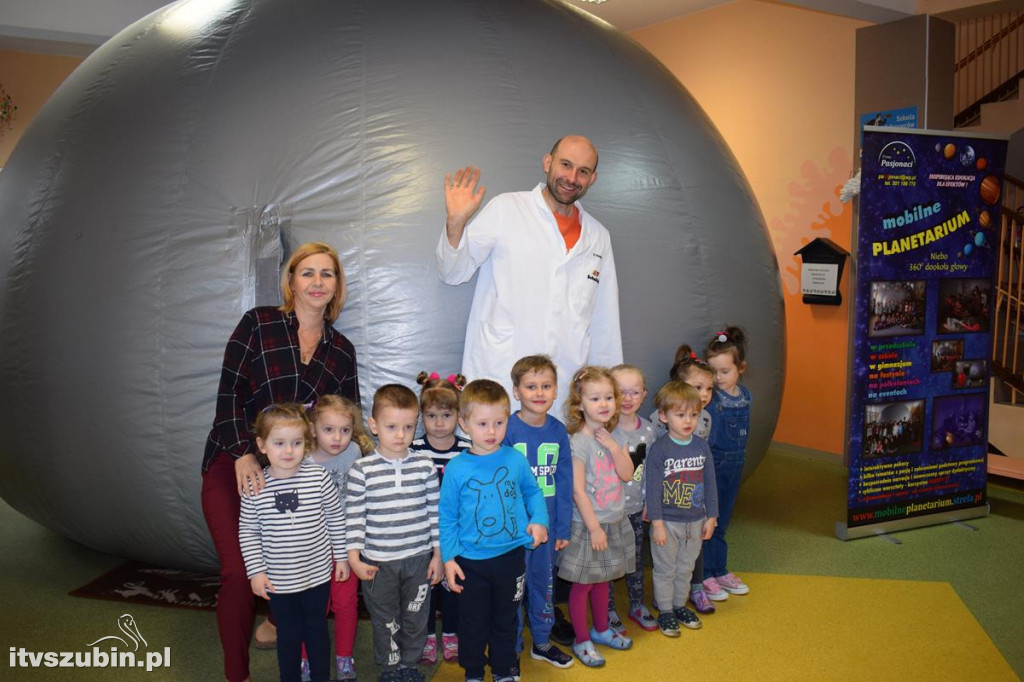 Mobilne Planetarium w przedszkolu