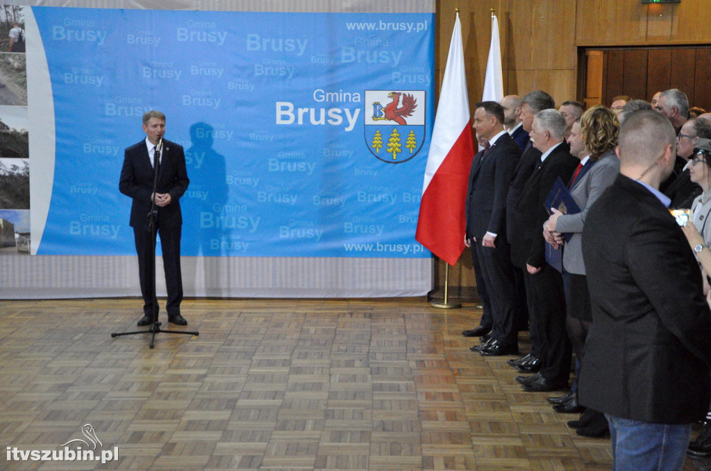 Prezydent RP Andrzej Duda spotkał się z wolontariuszami
