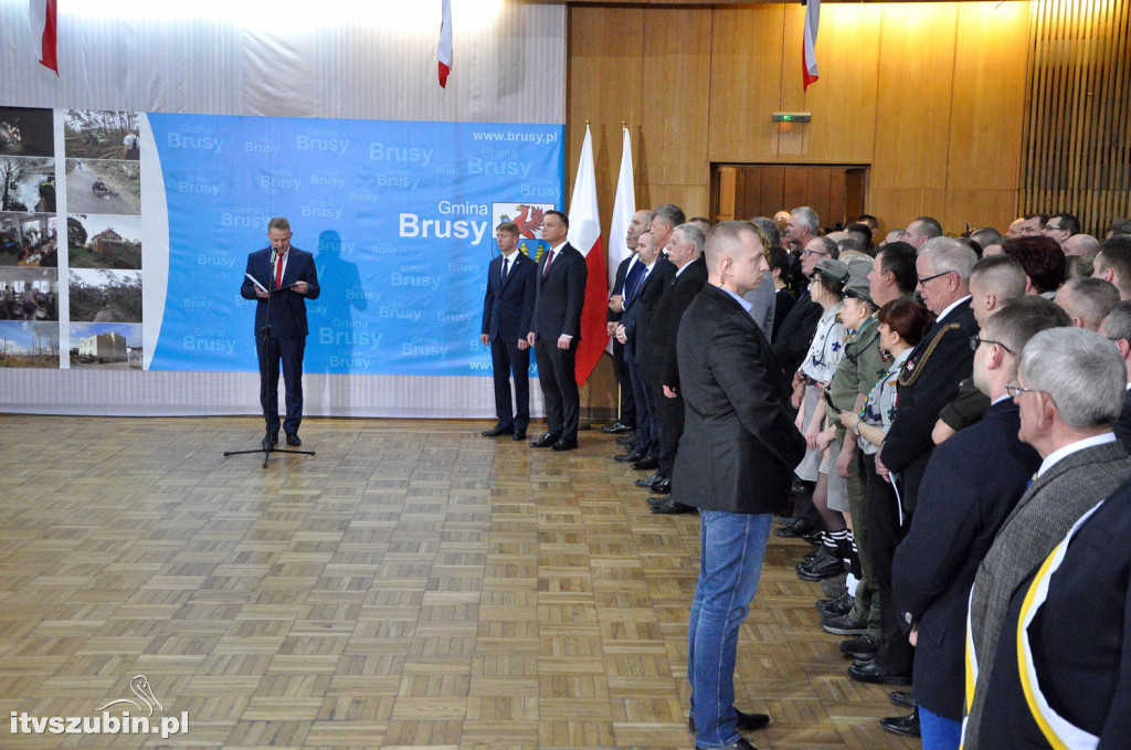 Prezydent RP Andrzej Duda spotkał się z wolontariuszami