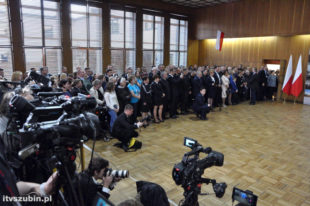Prezydent RP Andrzej Duda spotkał się z wolontariuszami