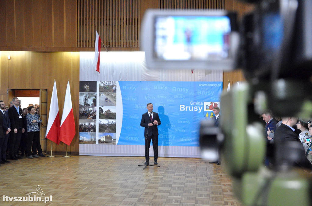 Prezydent RP Andrzej Duda spotkał się z wolontariuszami