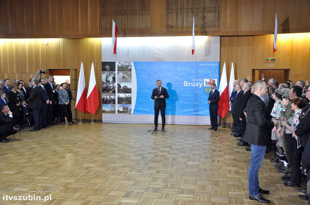 Prezydent RP Andrzej Duda spotkał się z wolontariuszami
