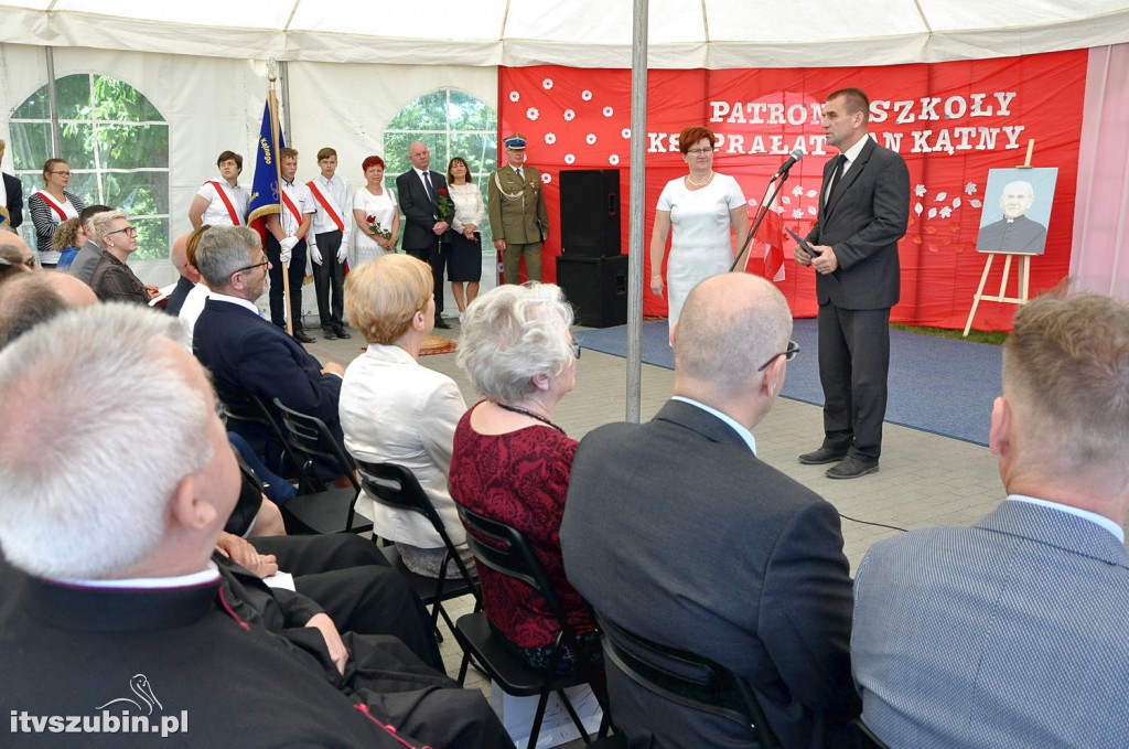 Ks. Prałat Jan Kątny patronem ZSS Szubin