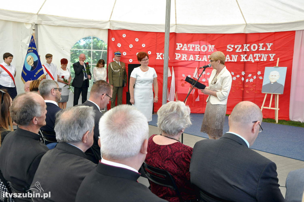 Ks. Prałat Jan Kątny patronem ZSS Szubin