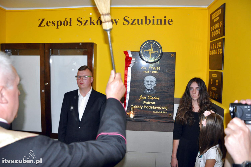 Ks. Prałat Jan Kątny patronem ZSS Szubin