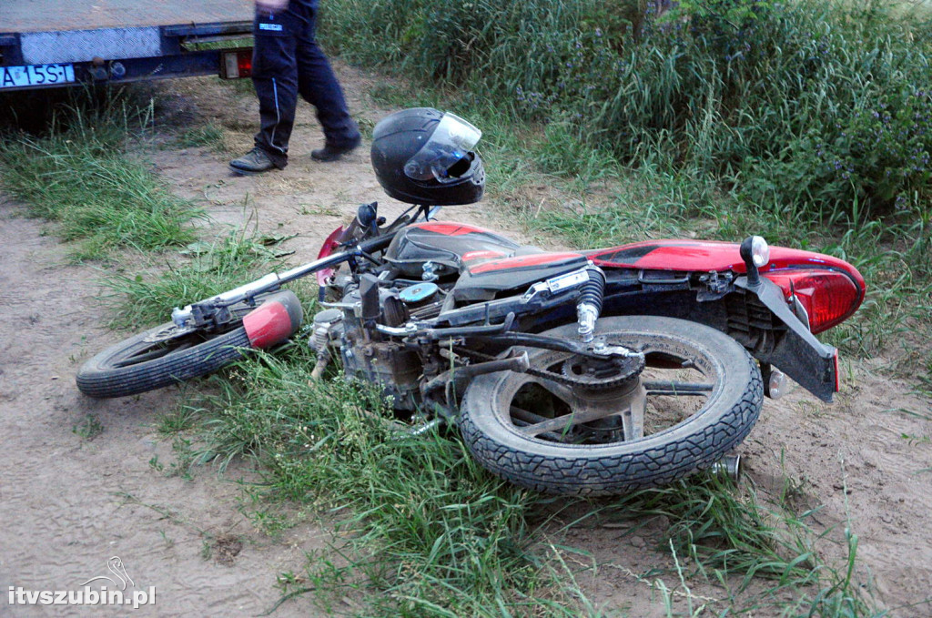Środowy pościg za pijanym motocyklistą