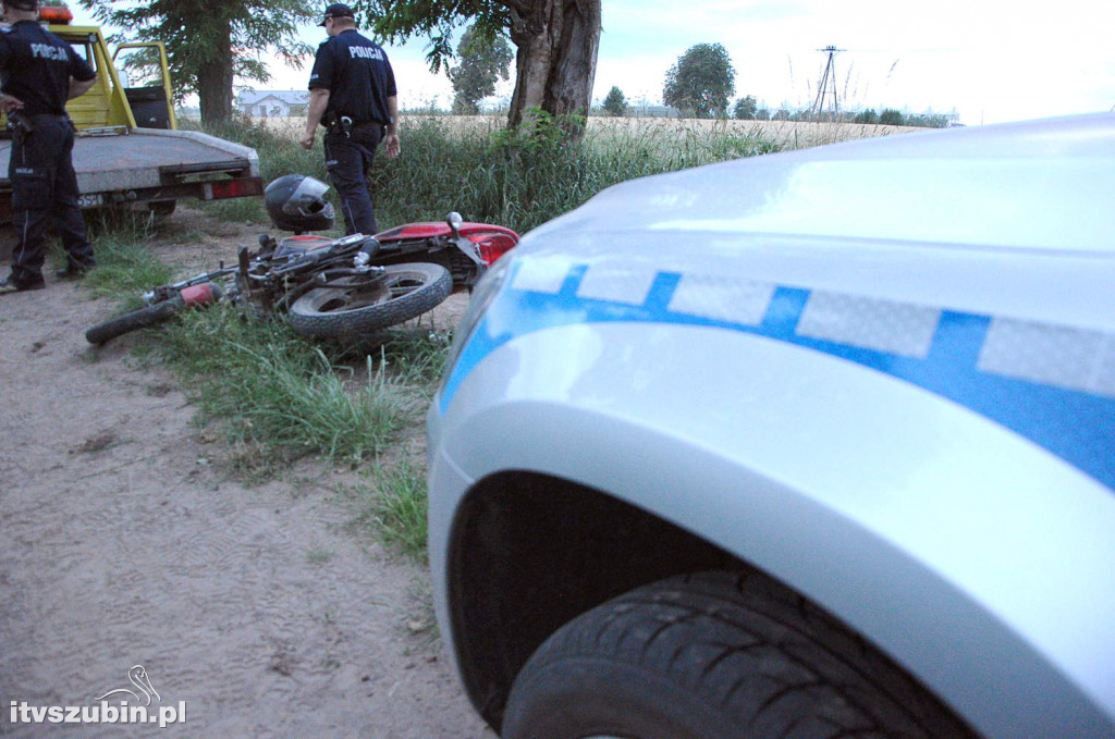Środowy pościg za pijanym motocyklistą