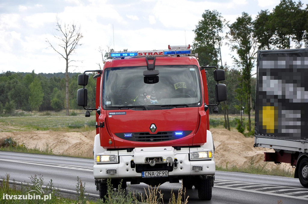 Kolizja osobówek w Kołaczkowie