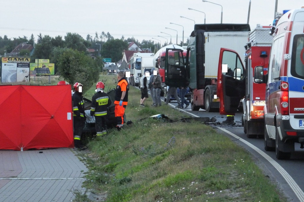 Śmiertelny wypadek w Nakle