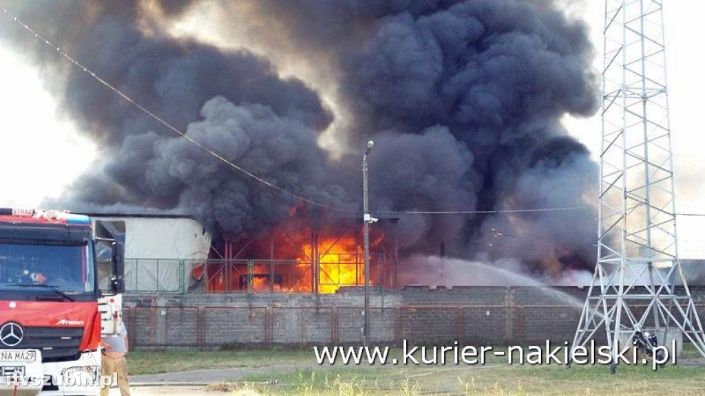 Kolejny pożar w firmie w Paterku