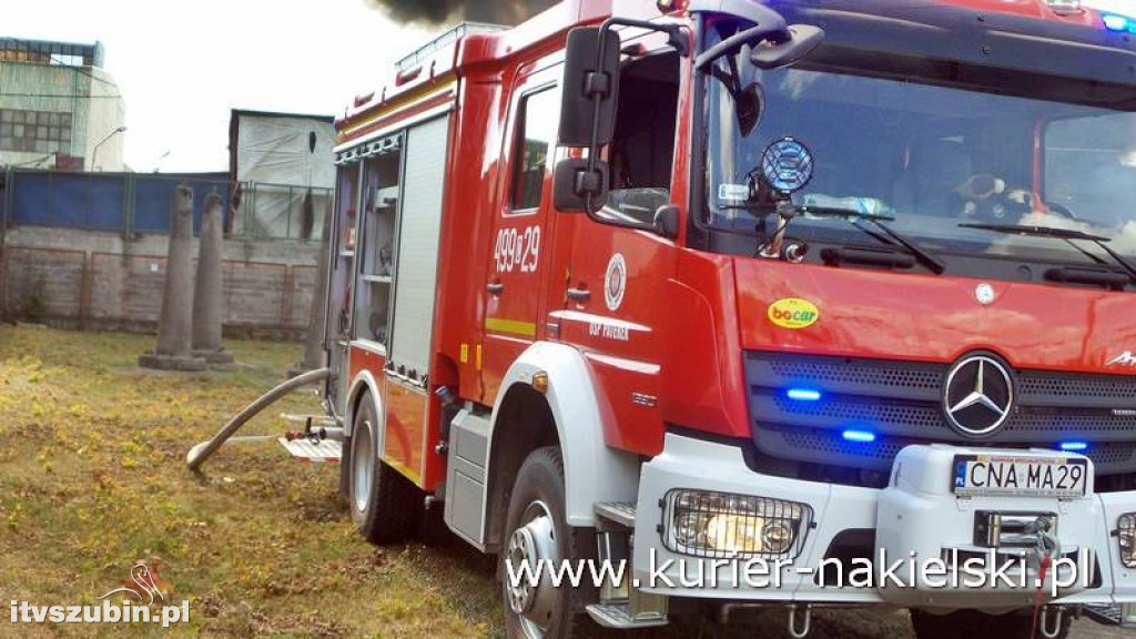 Kolejny pożar w firmie w Paterku