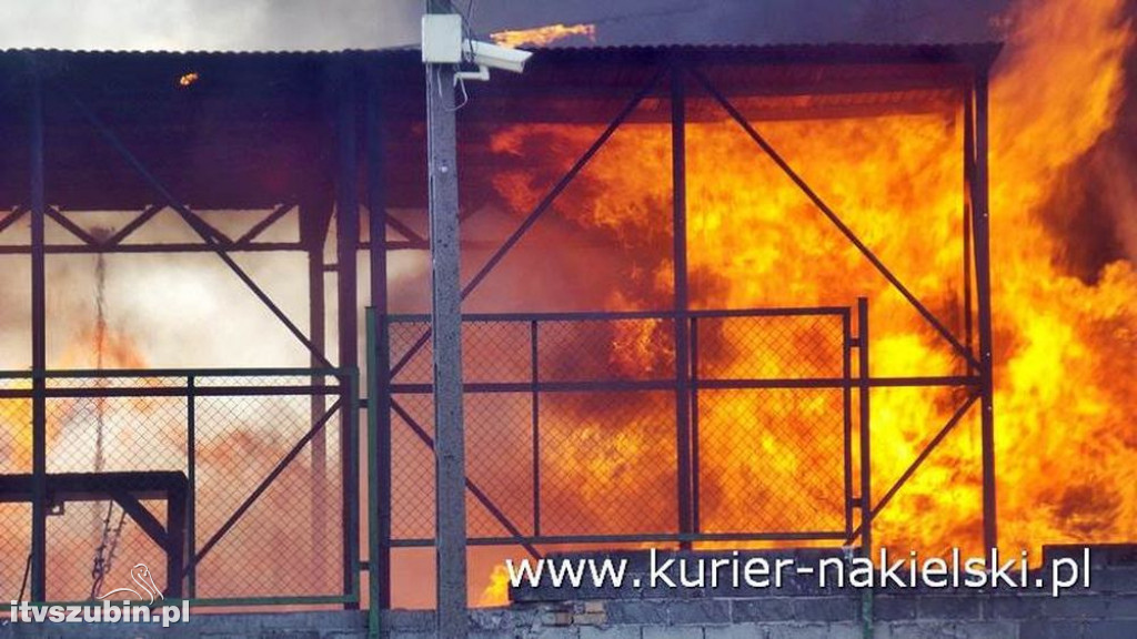 Kolejny pożar w firmie w Paterku
