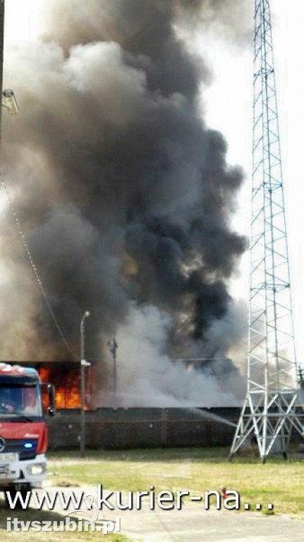 Kolejny pożar w firmie w Paterku