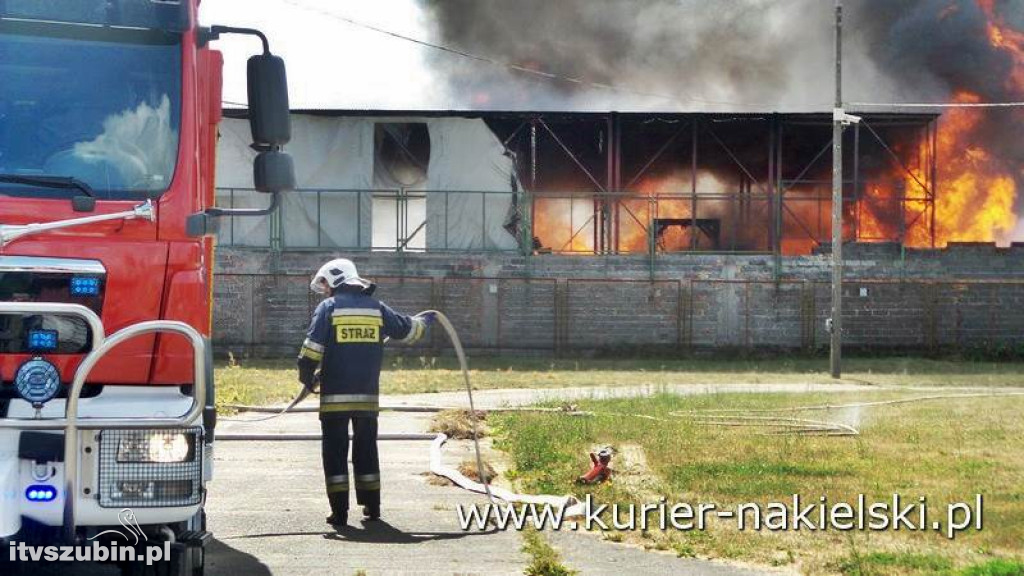 Kolejny pożar w firmie w Paterku