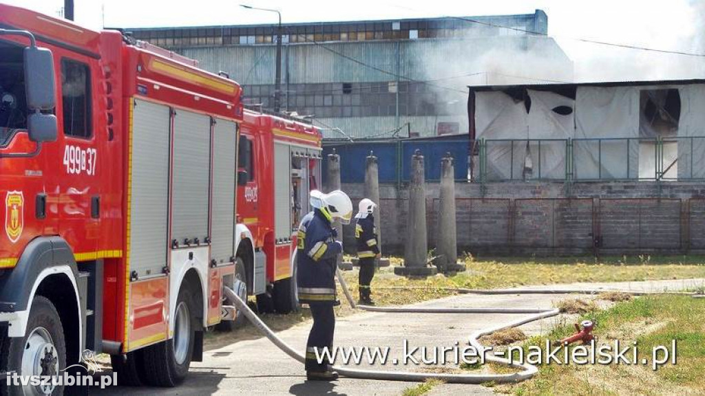 Kolejny pożar w firmie w Paterku