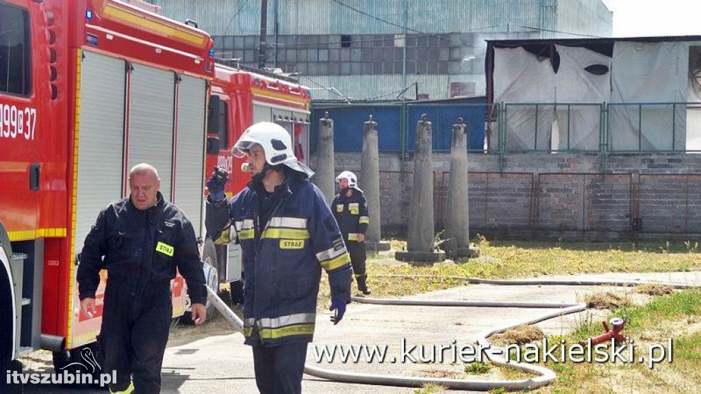 Kolejny pożar w firmie w Paterku