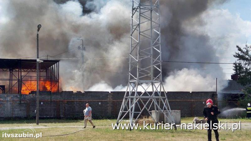 Kolejny pożar w firmie w Paterku