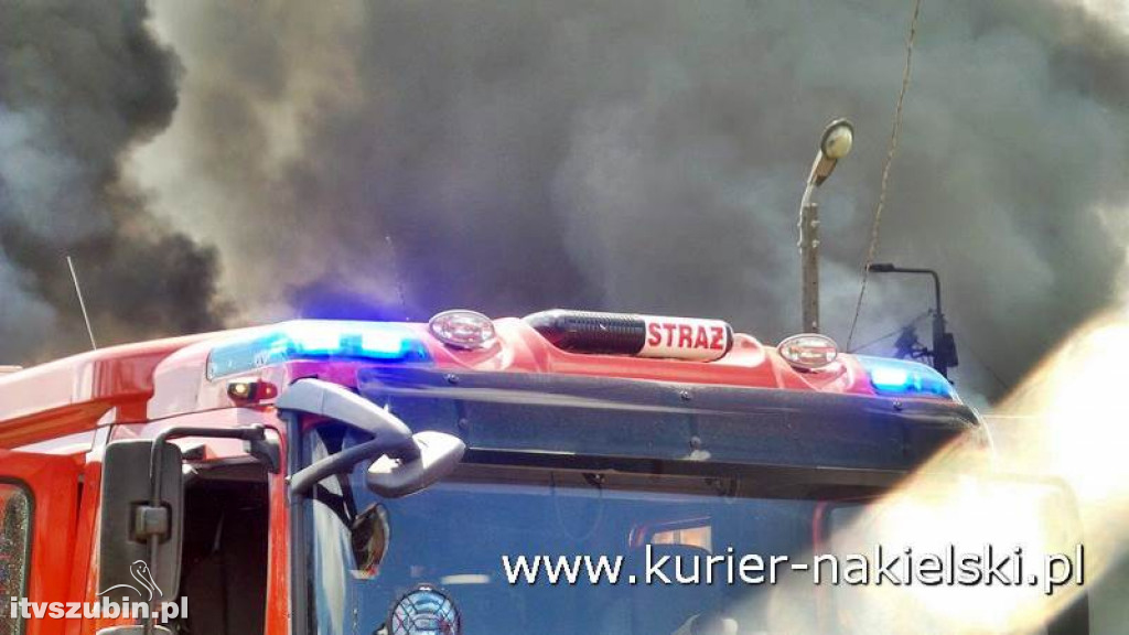 Kolejny pożar w firmie w Paterku