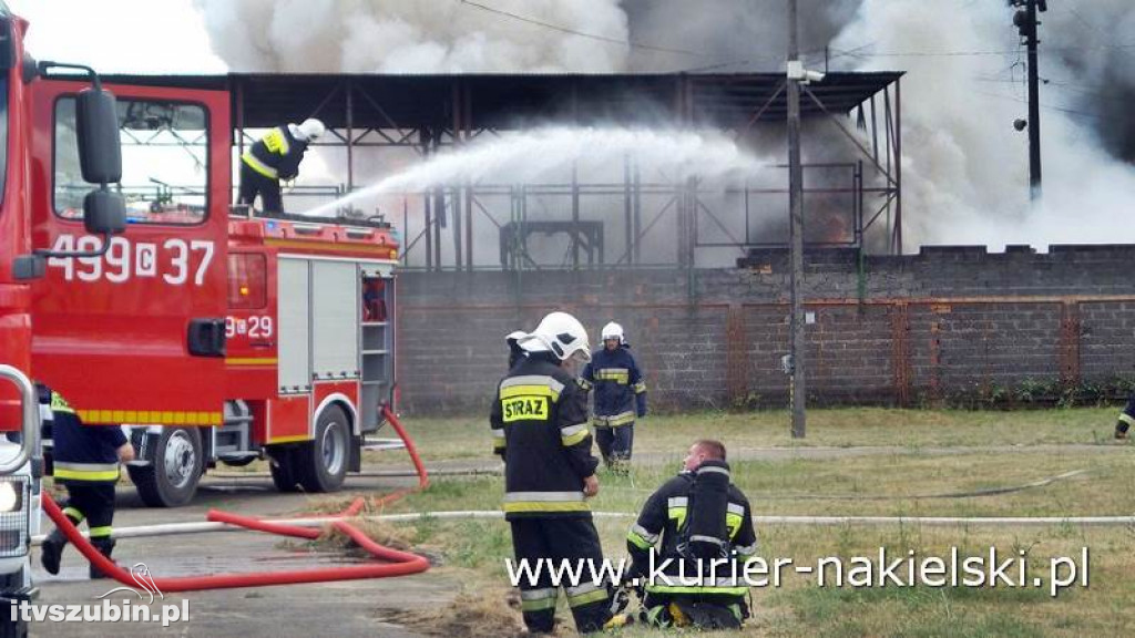 Kolejny pożar w firmie w Paterku