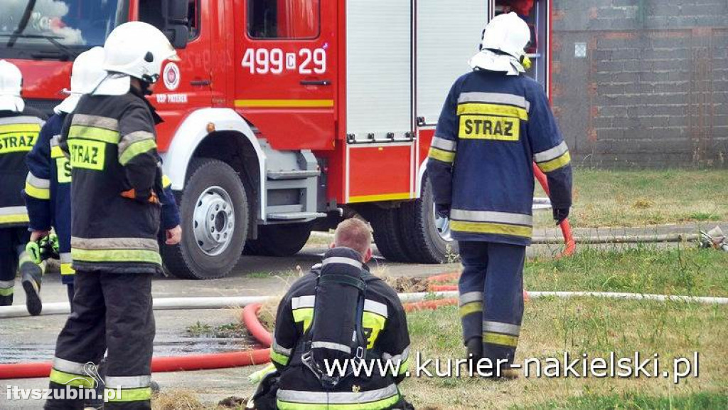 Kolejny pożar w firmie w Paterku