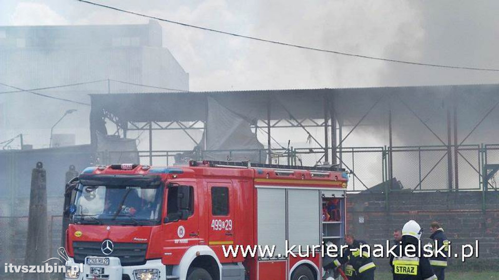 Kolejny pożar w firmie w Paterku