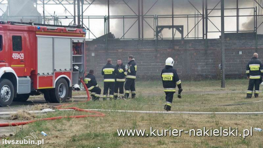 Kolejny pożar w firmie w Paterku