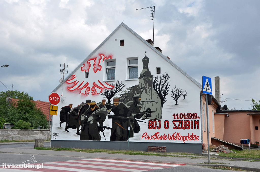 Mural Bój o Szubin