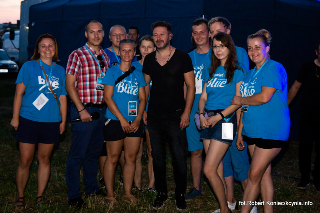 Przystań w kolorze blue 2018